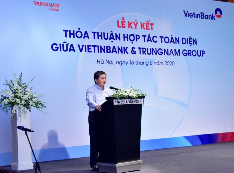 VietinBank và Trung Nam Group ký kết Thỏa thuận hợp tác toàn diện - Ảnh 1.